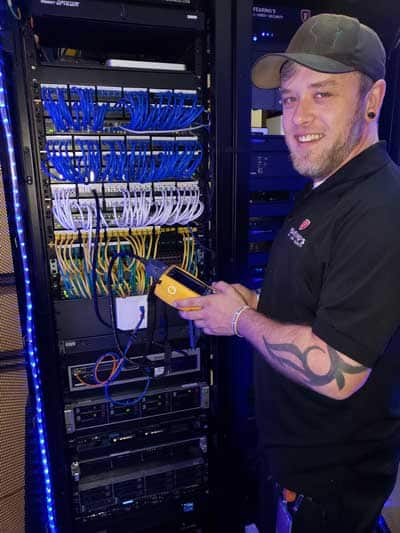 Photo of Cole Cole Klosterman of Fearing's Audio Video Security in Madison WI