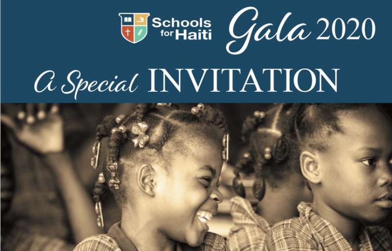 Schools for Haiti Gala 2020 Countdown - Fearing's