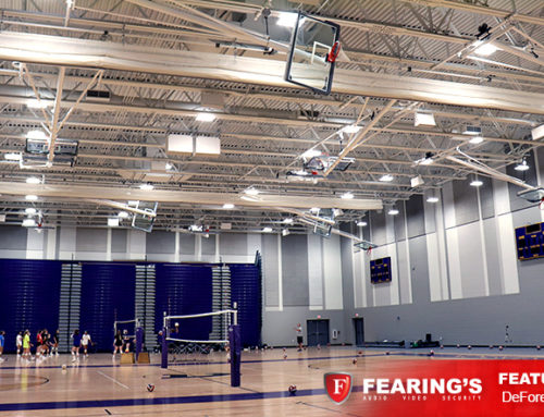 Featured Project: DeForest High School Gym & Pool Sound System