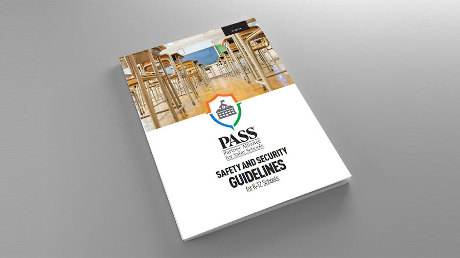 PASS guidebook with the title ‘Safety and Security Guidelines.